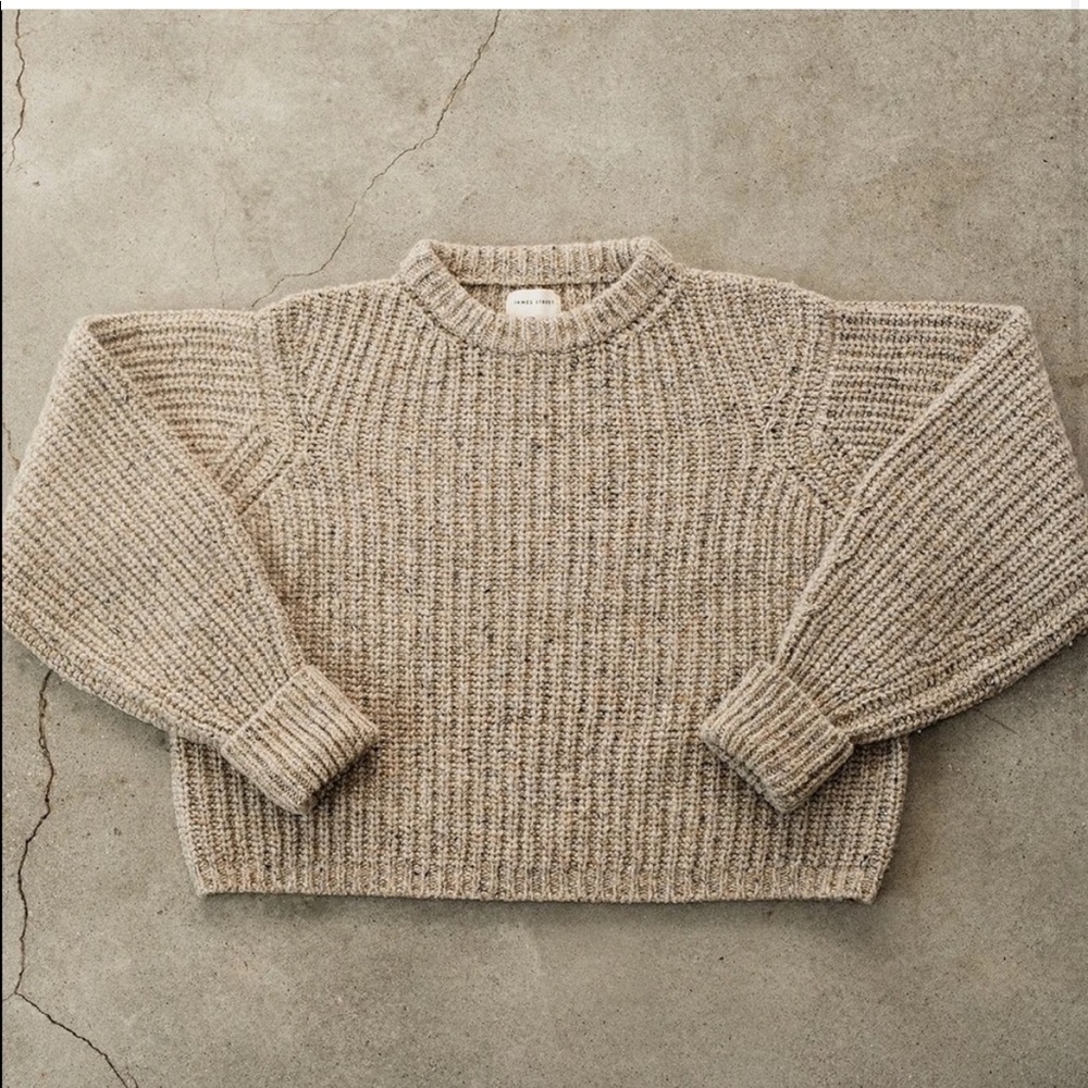 Like new, James street co chunky Lowe marled sweater